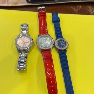 Geneva watches, all need batteries. Two are Geneva watches, the other isn’t.